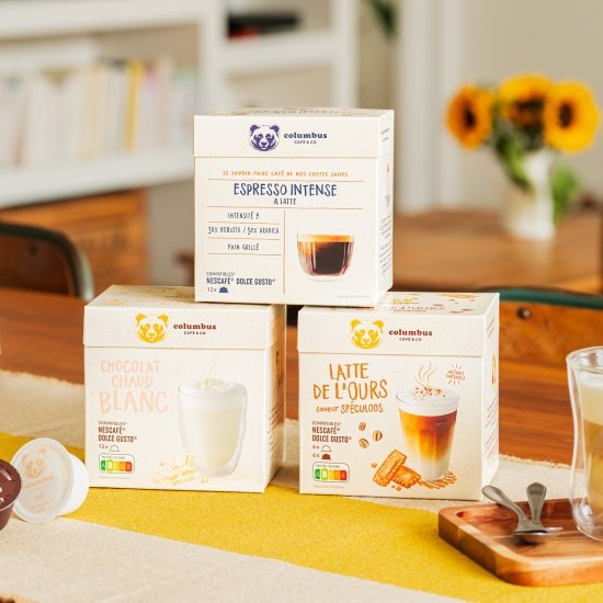 intense choco et ours carré dg