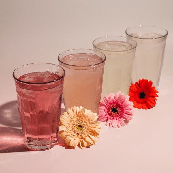 Fruit waters and syrups