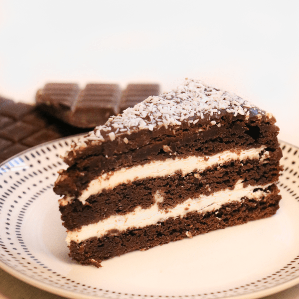 Chocolate coconut cake