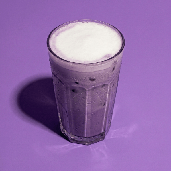 Coco Ube Latte Glacé